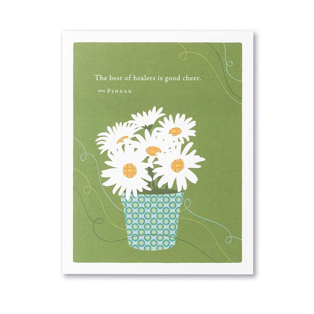 Positively Green, Greeting Card - Get Well, Gifts, The Best of Healers, 365472